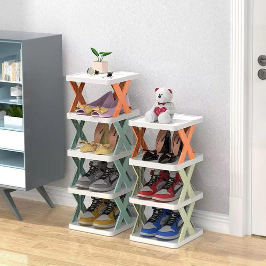 Multi-Layer Sleek Streamlined Shoe Rack