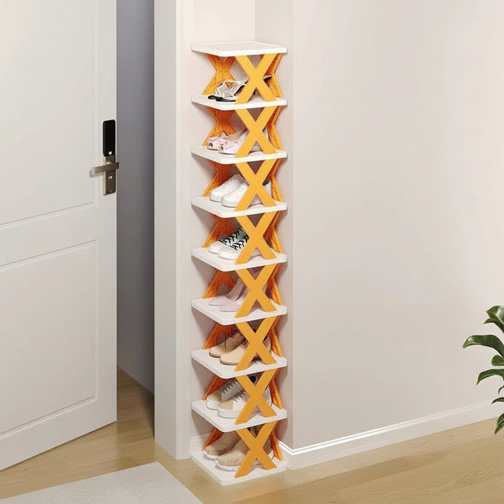 Multi-Layer Sleek Streamlined Shoe Rack