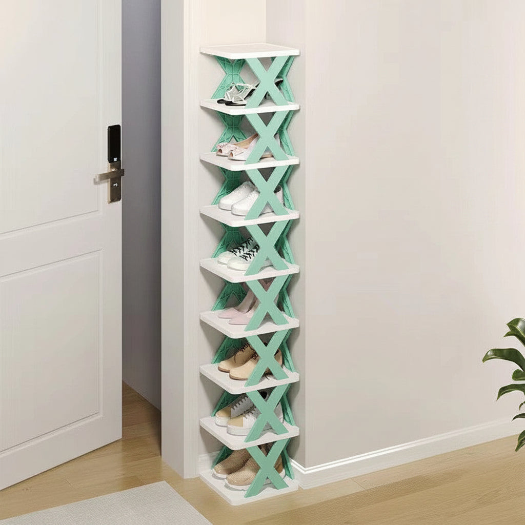 Multi-Layer Sleek Streamlined Shoe Rack
