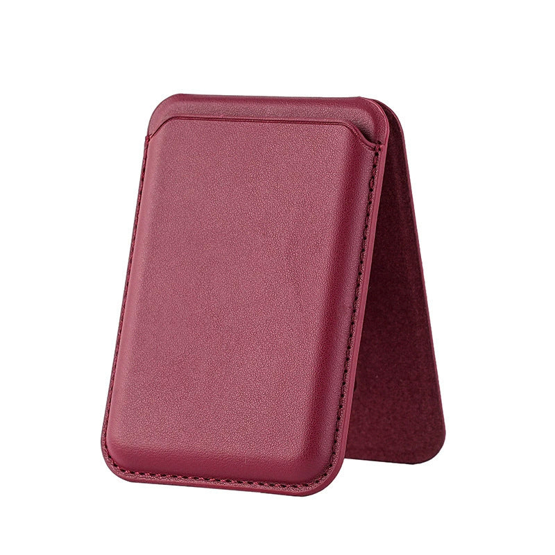 Magnetic Phone Wallet Stand - Slim MagSafe Card Holder (2-in-1)